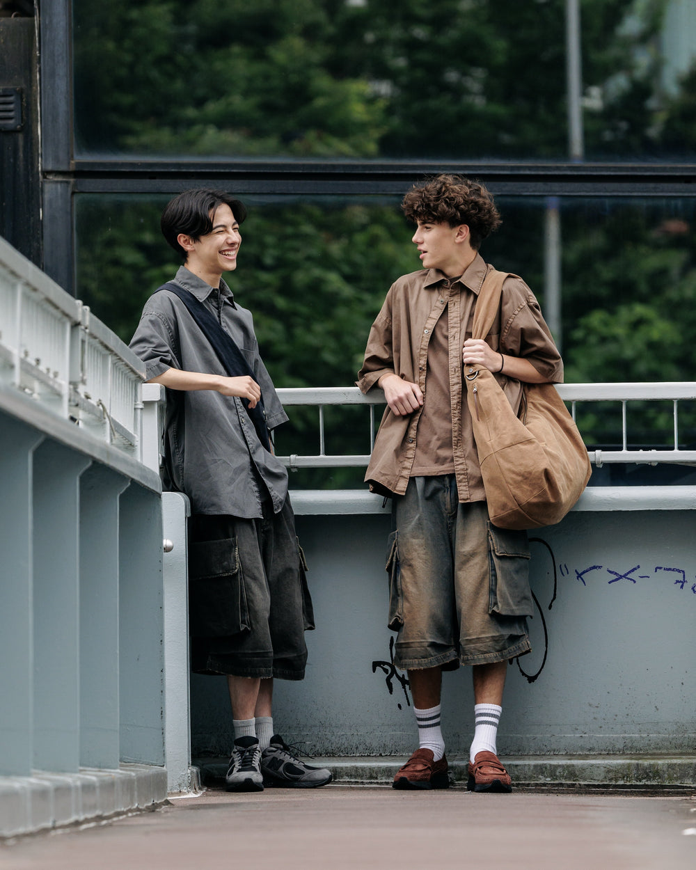 CLESSTE / Pigment Dyed Oxford City S/S Shirt