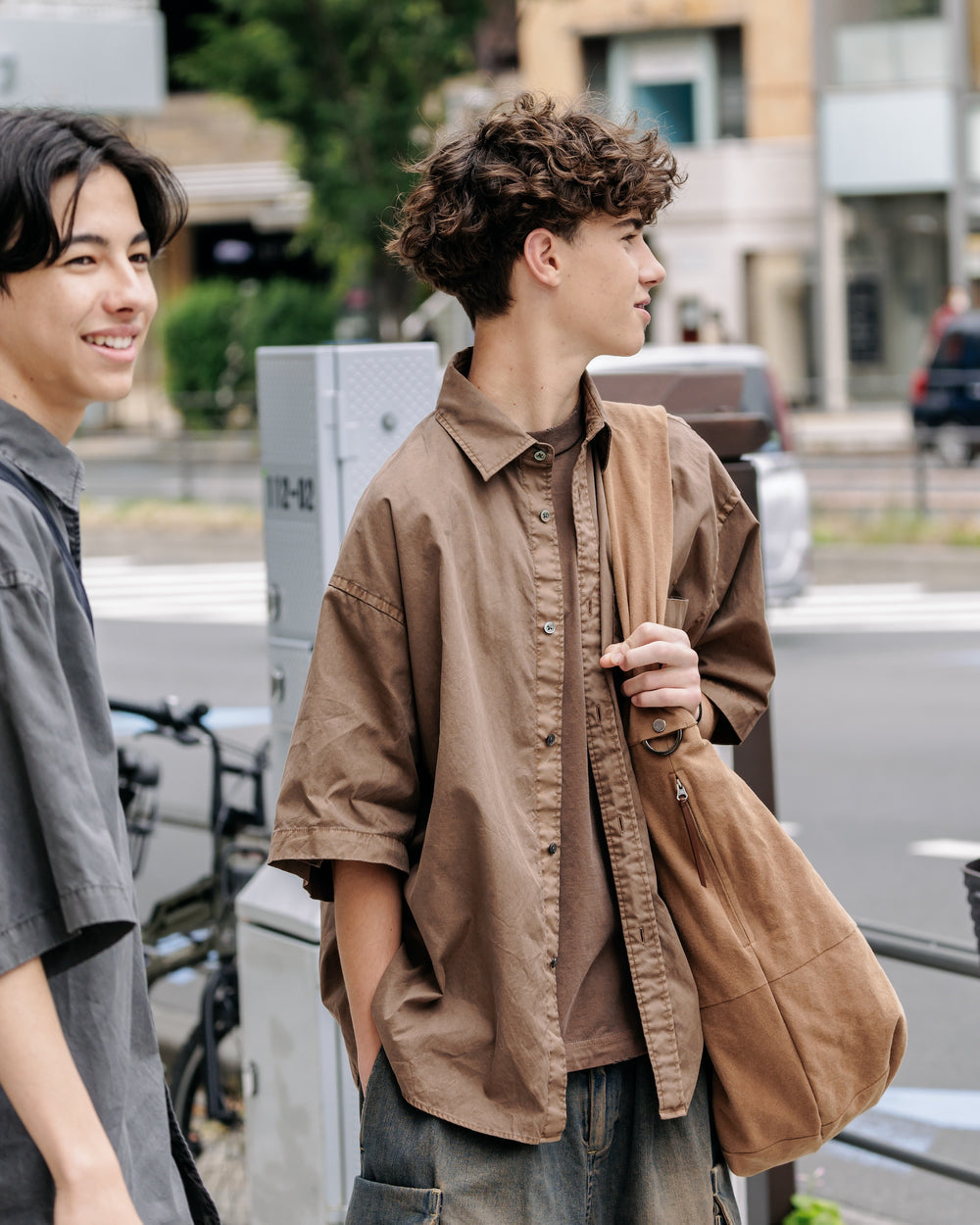 CLESSTE / Pigment Dyed Oxford City S/S Shirt
