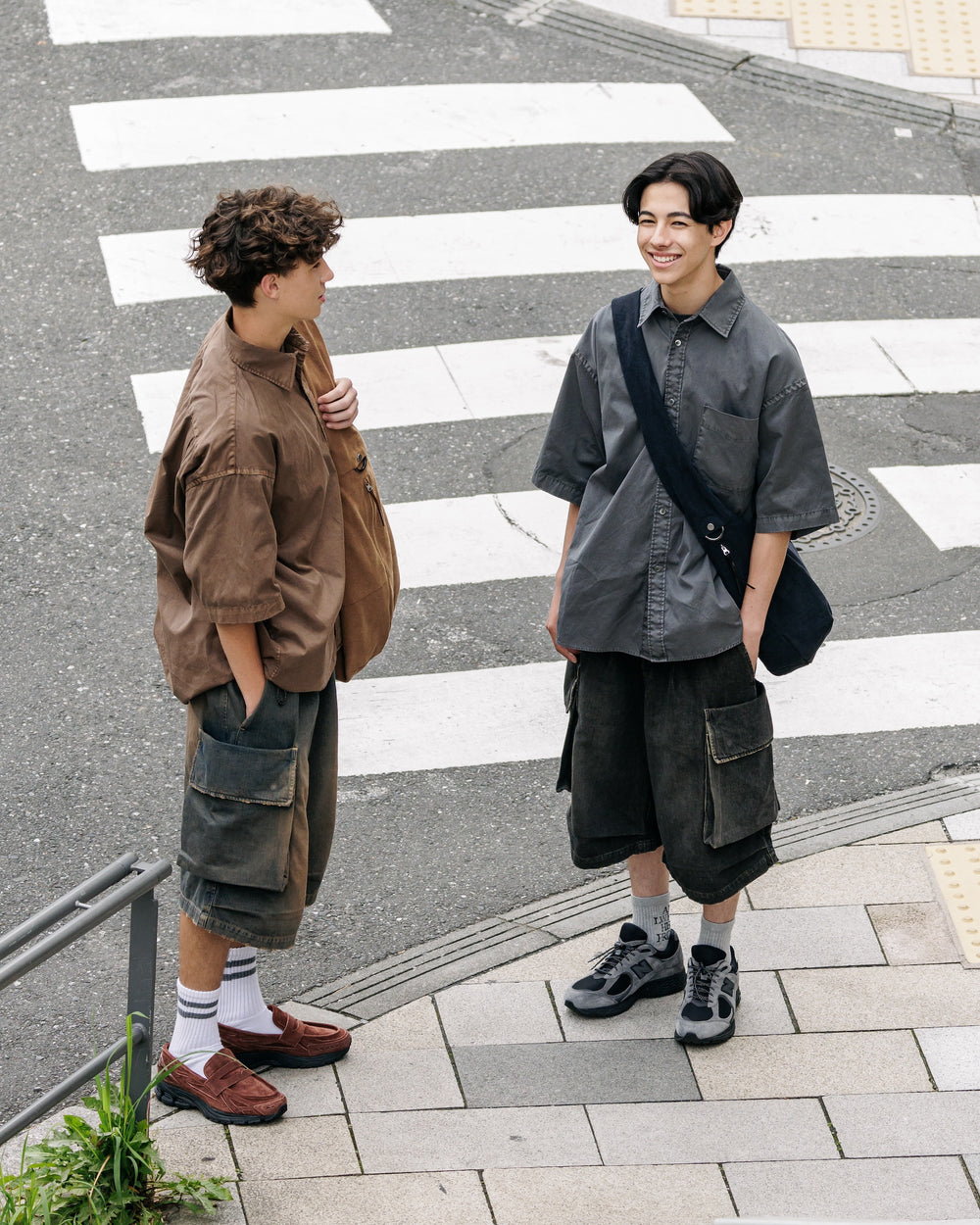 CLESSTE / Pigment Dyed Oxford City S/S Shirt