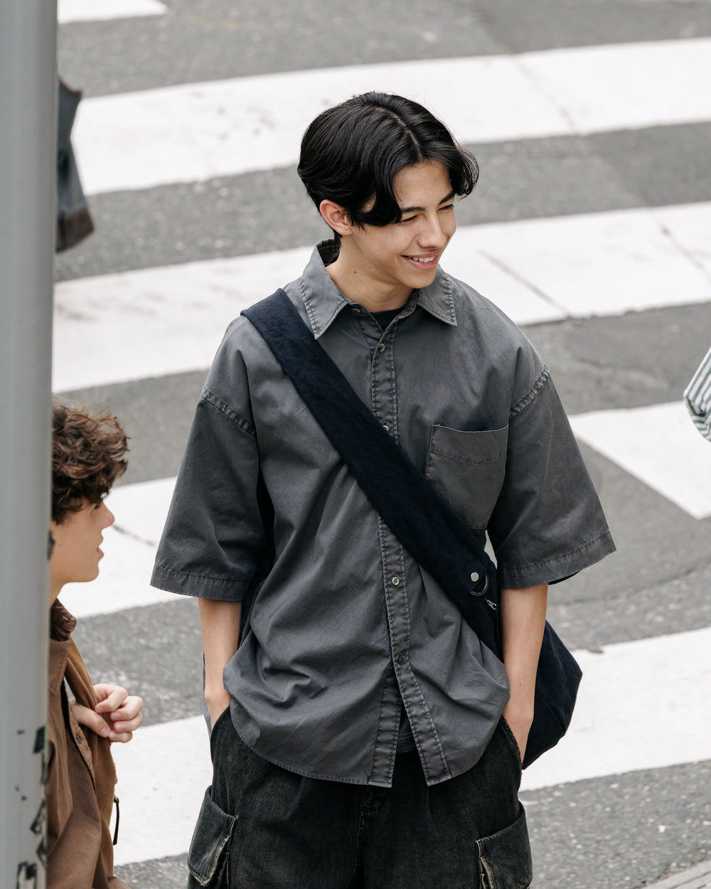 CLESSTE / Pigment Dyed Oxford City S/S Shirt