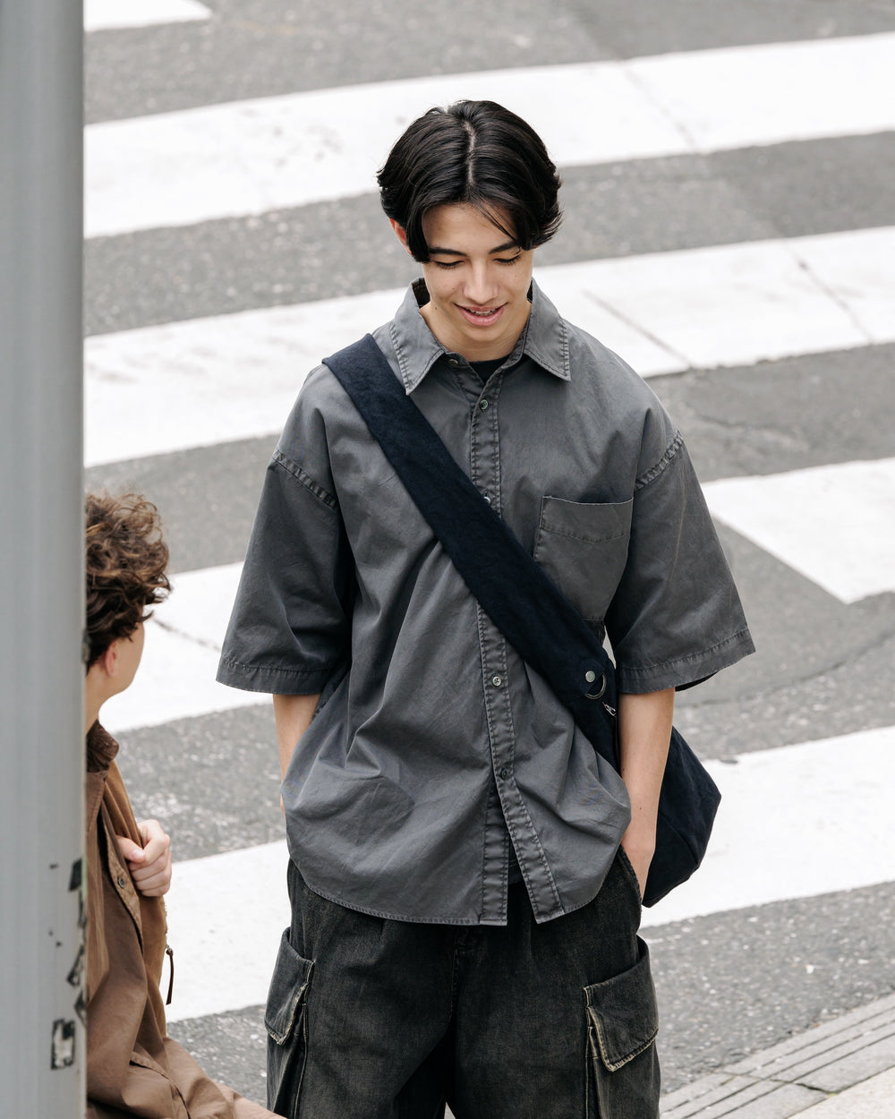 CLESSTE / Pigment Dyed Oxford City S/S Shirt