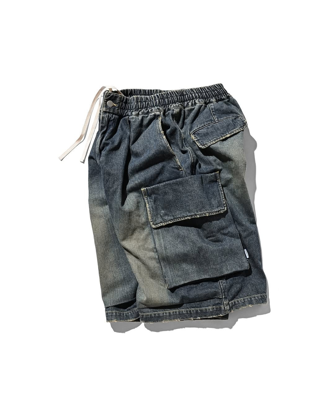 CLESSTE / Vintage Dyed Selvedge Denim City Military Half Pants (Vintage Indigo)