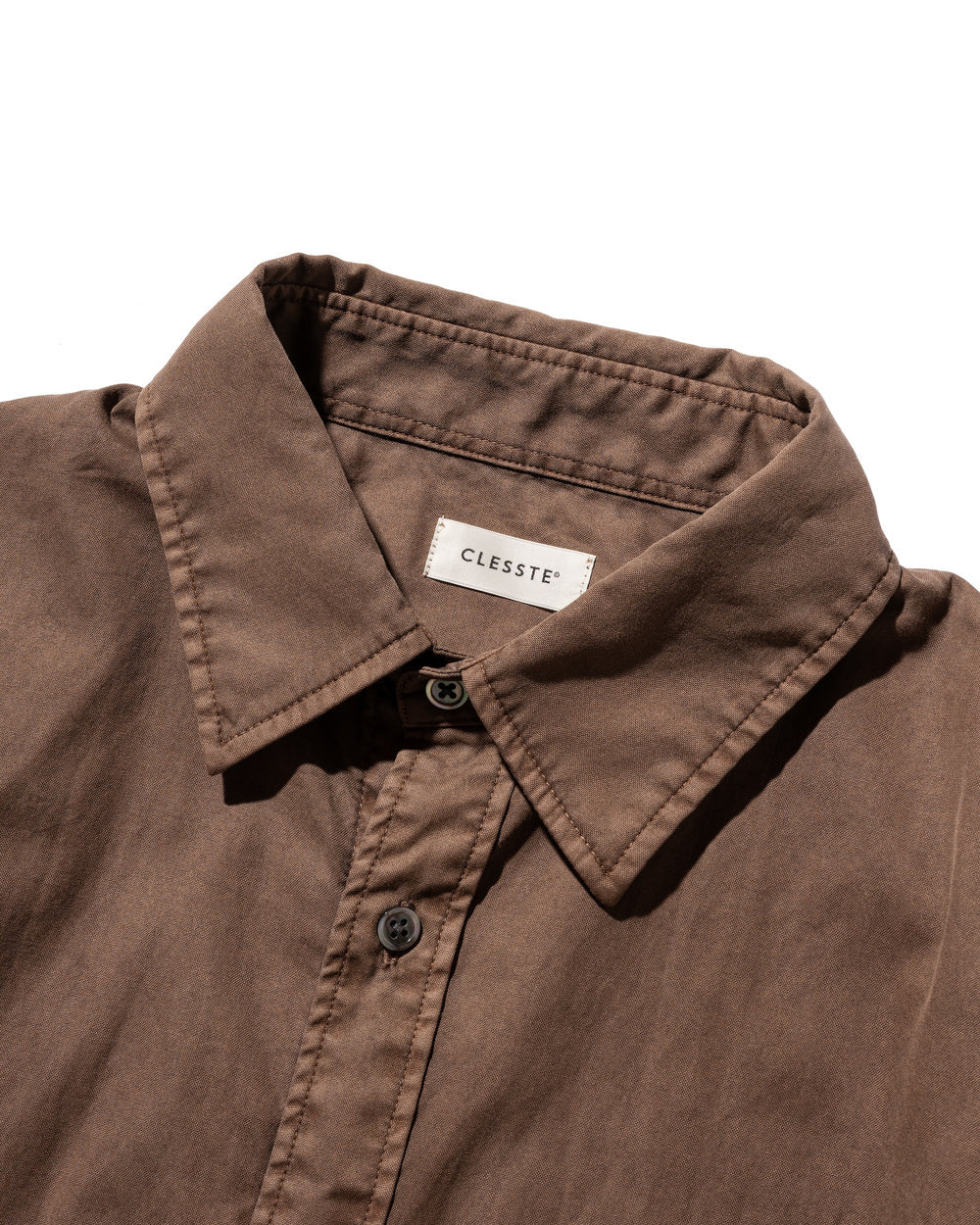 CLESSTE / Pigment Dyed Oxford City S/S Shirt
