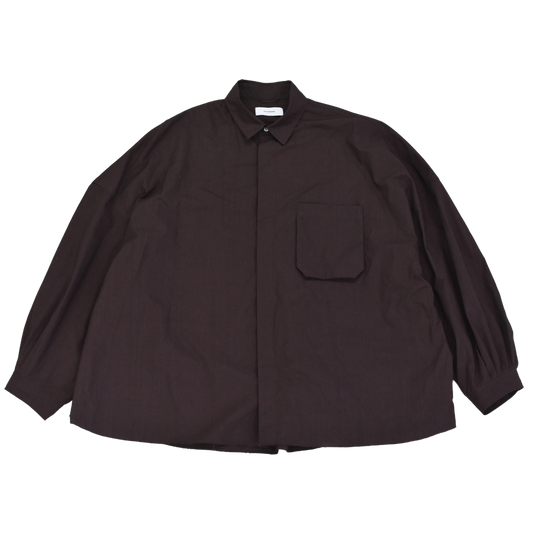 THE JEAN PIERRE / Signature 11XL Shirt(Typewriter)(Dark Choco)