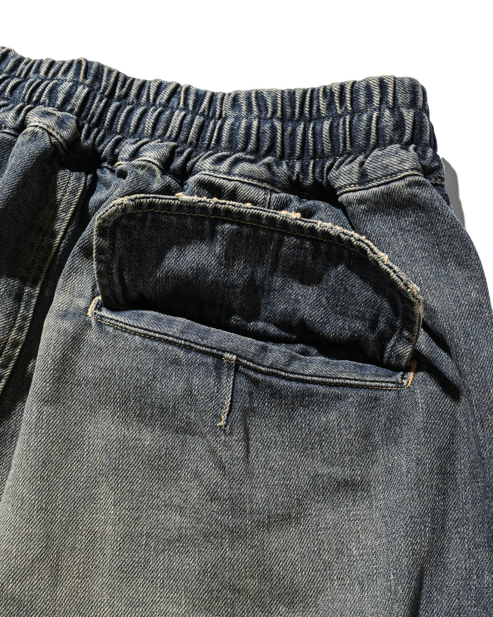 CLESSTE / Vintage Dyed Selvedge Denim City Military Half Pants (Vintage Indigo)