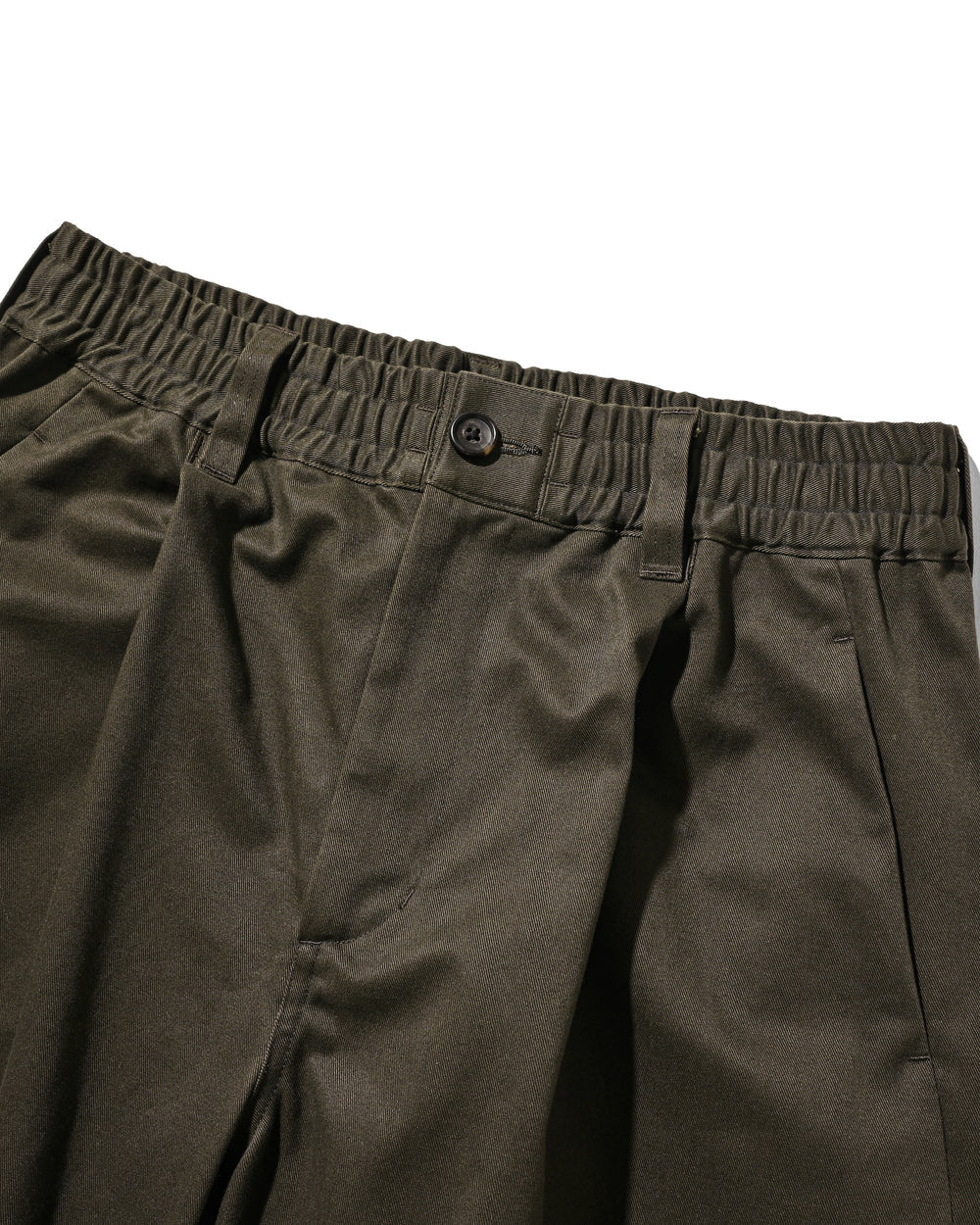 CLESSTE / Barrel Leg Easy Pants (Olive)