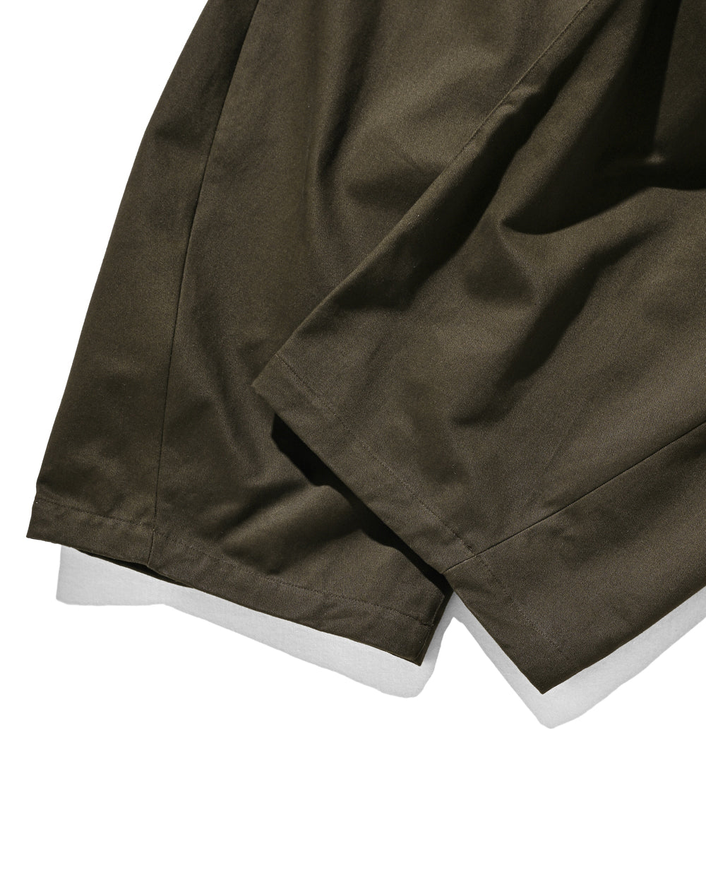 CLESSTE / Barrel Leg Easy Pants (Olive)