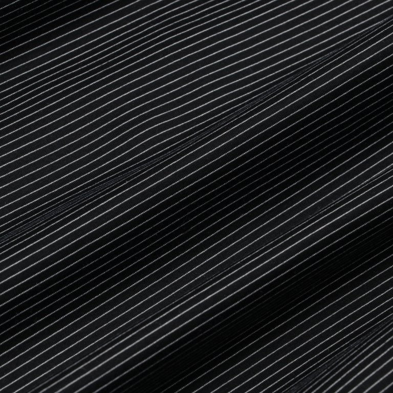 KANEMASA PHIL / 46G Atmosphere Stripe Shirt (Black)