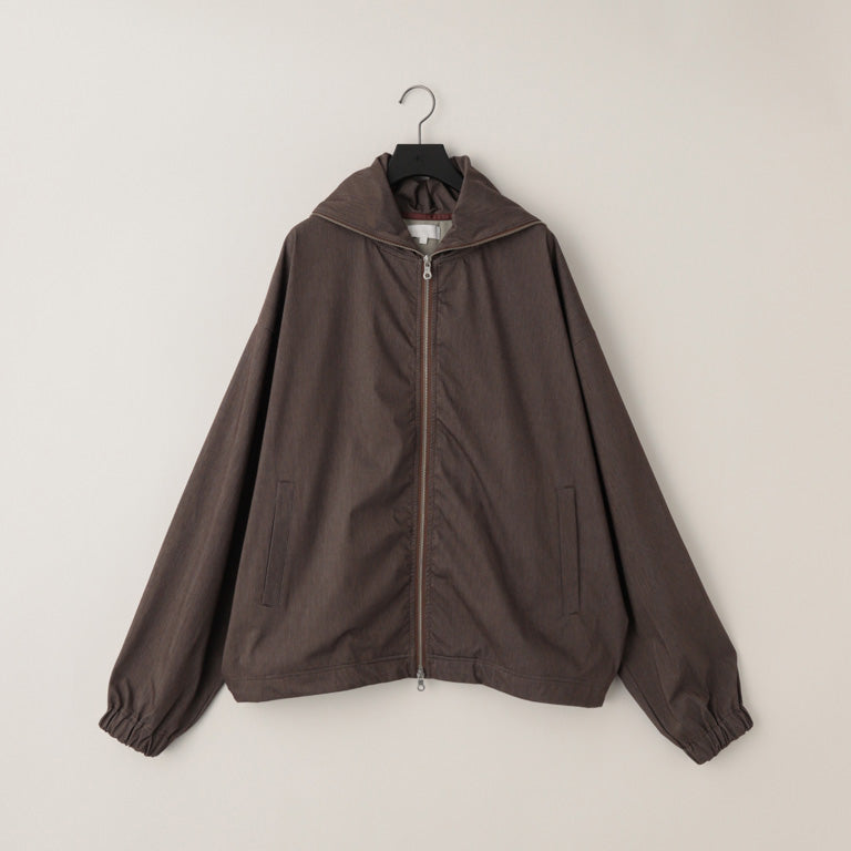 KANEMASA PHIL / 46G Solaro Zip Hoodie (Brown Beige)