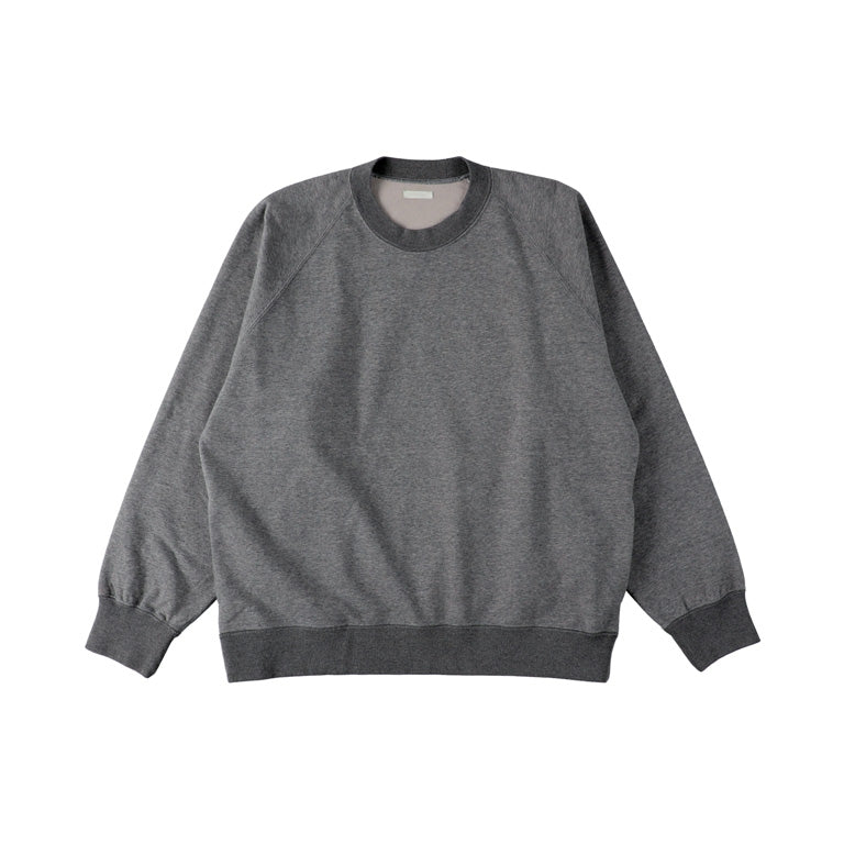KANEMASA PHIL / 36G Raglan Heather Pullover (Charcoal Dye)
