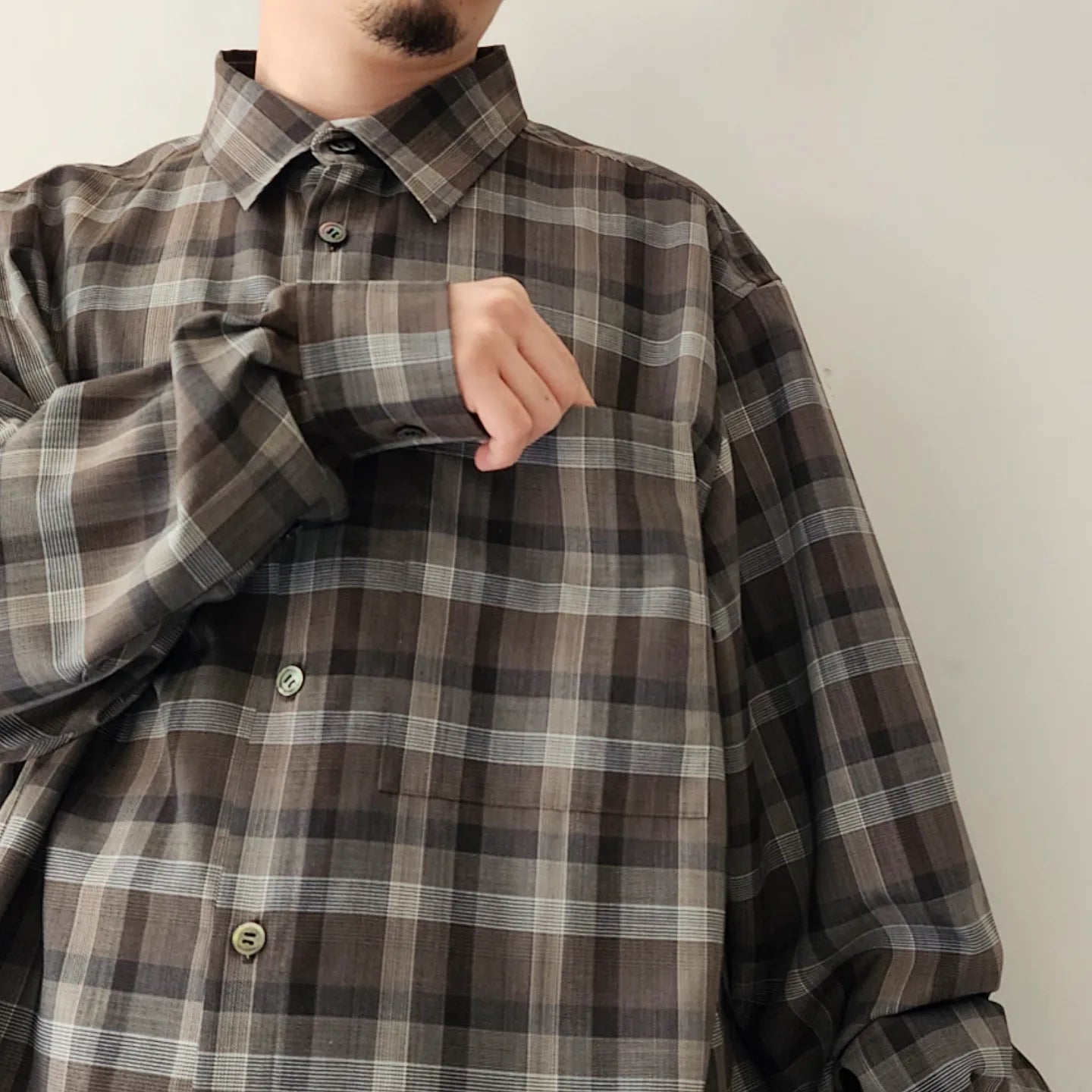 Baggy Check Shirt