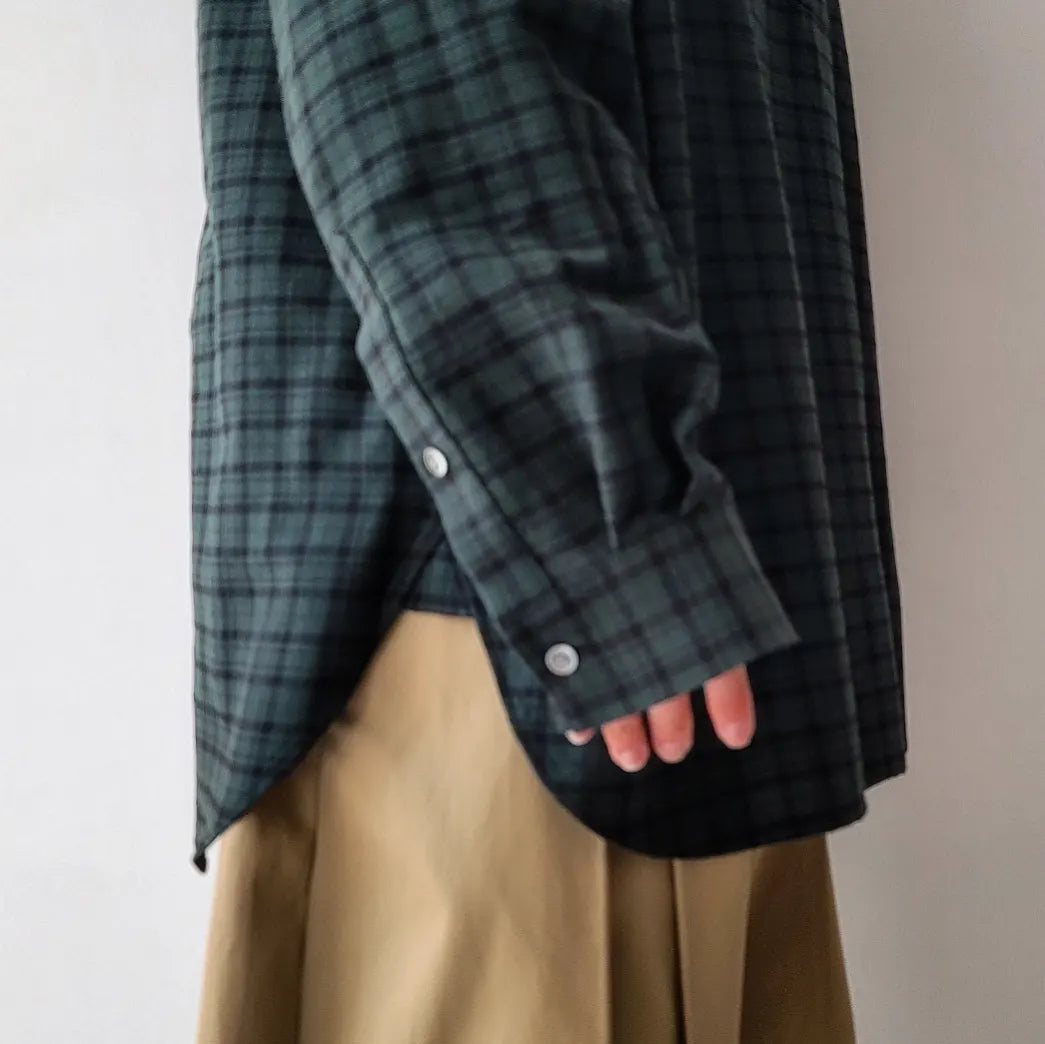 Plaid Wide Shirt
