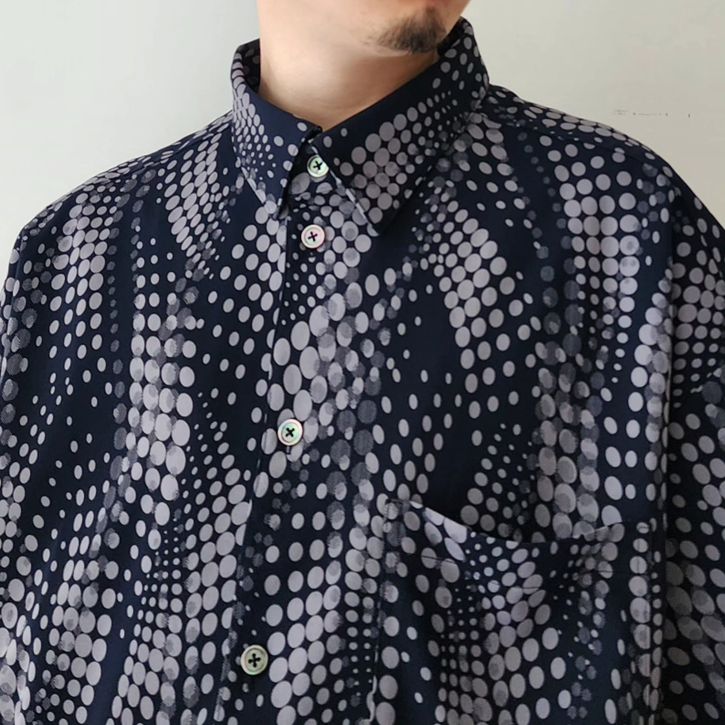 Pattern Oversized SS Shirt