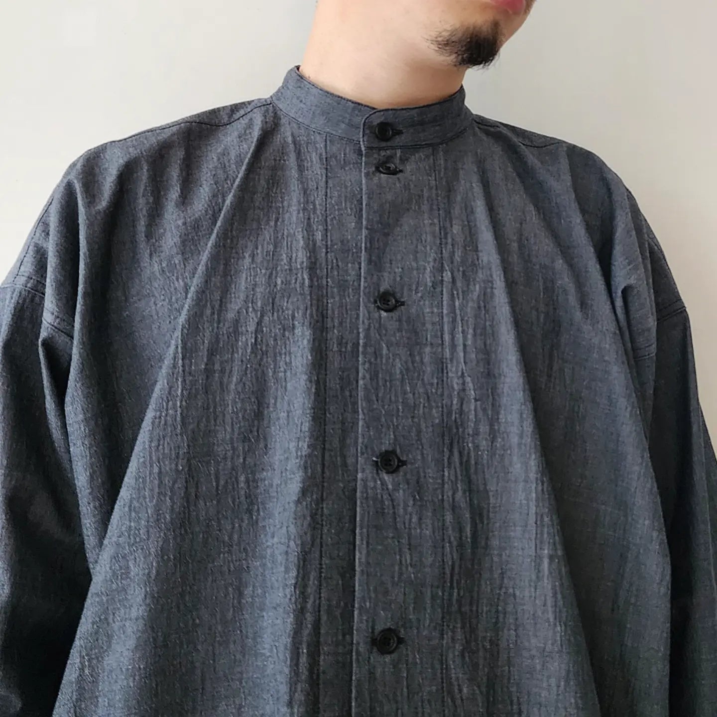 Stand Collar Shirt