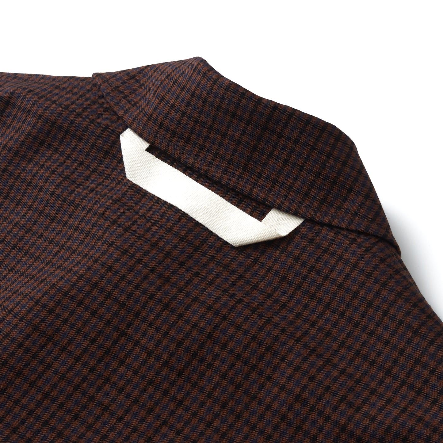 Chocolate Check Merely Premium Dual Mode Coat
