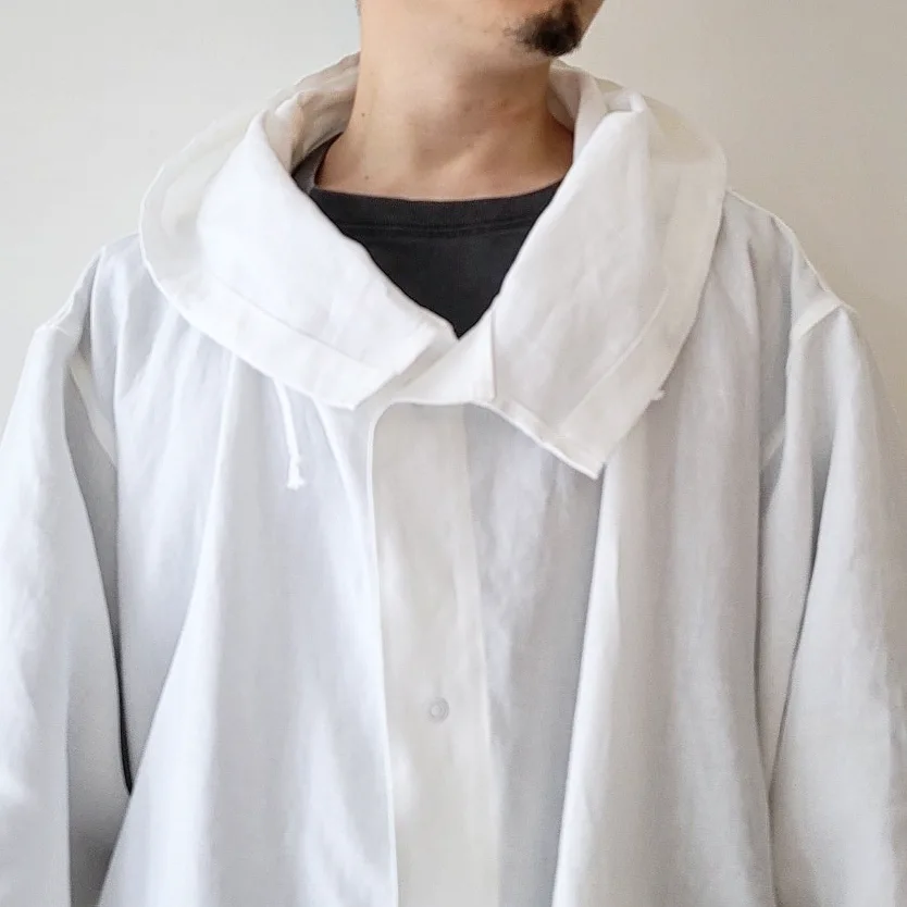Hyper Big Irish Linen Snow Parka