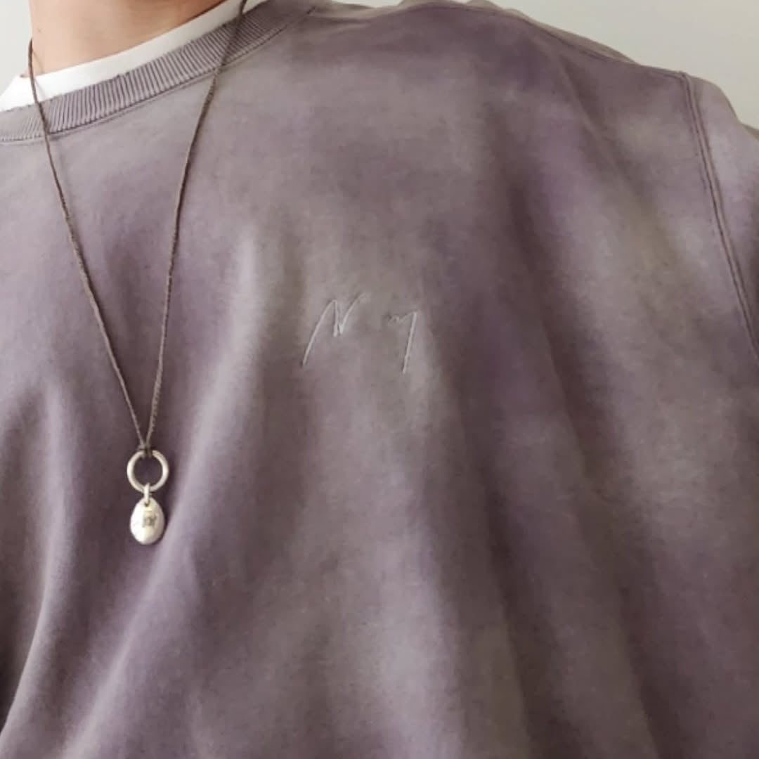 ANCELLM / Unevenness Sweat Shirt