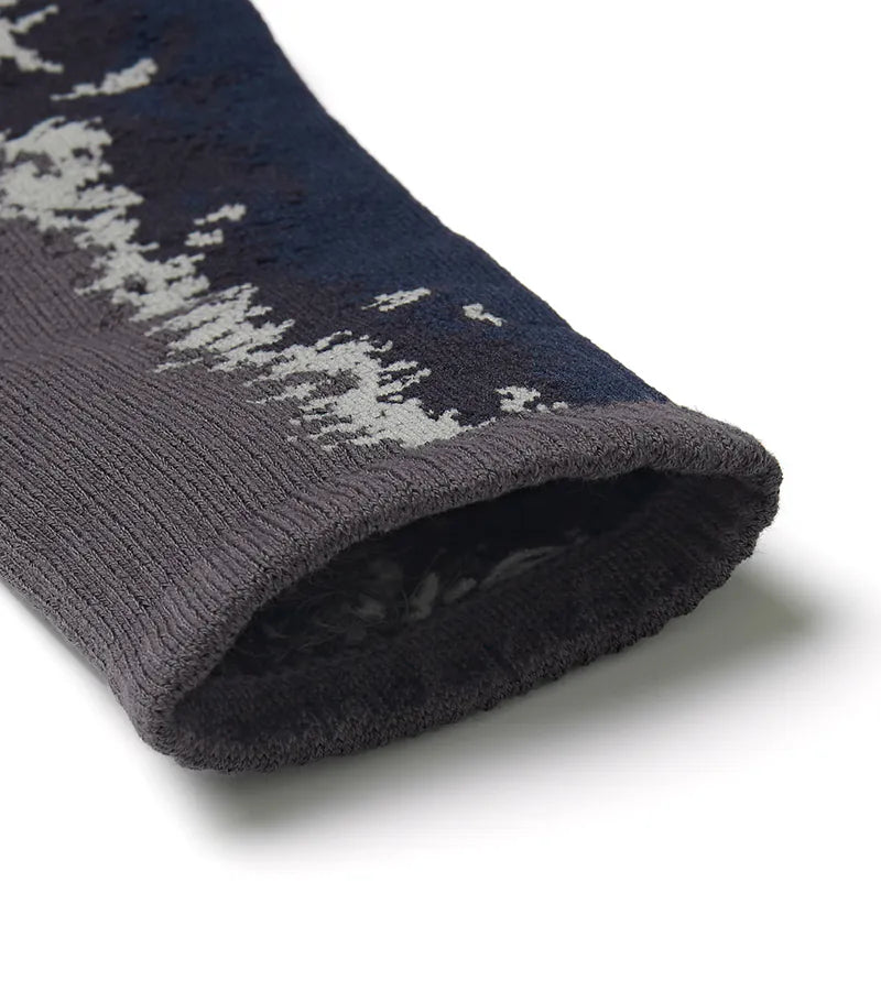 NOZZLEQUIZ / Gradient Phntm - LANDING Midcalf socks