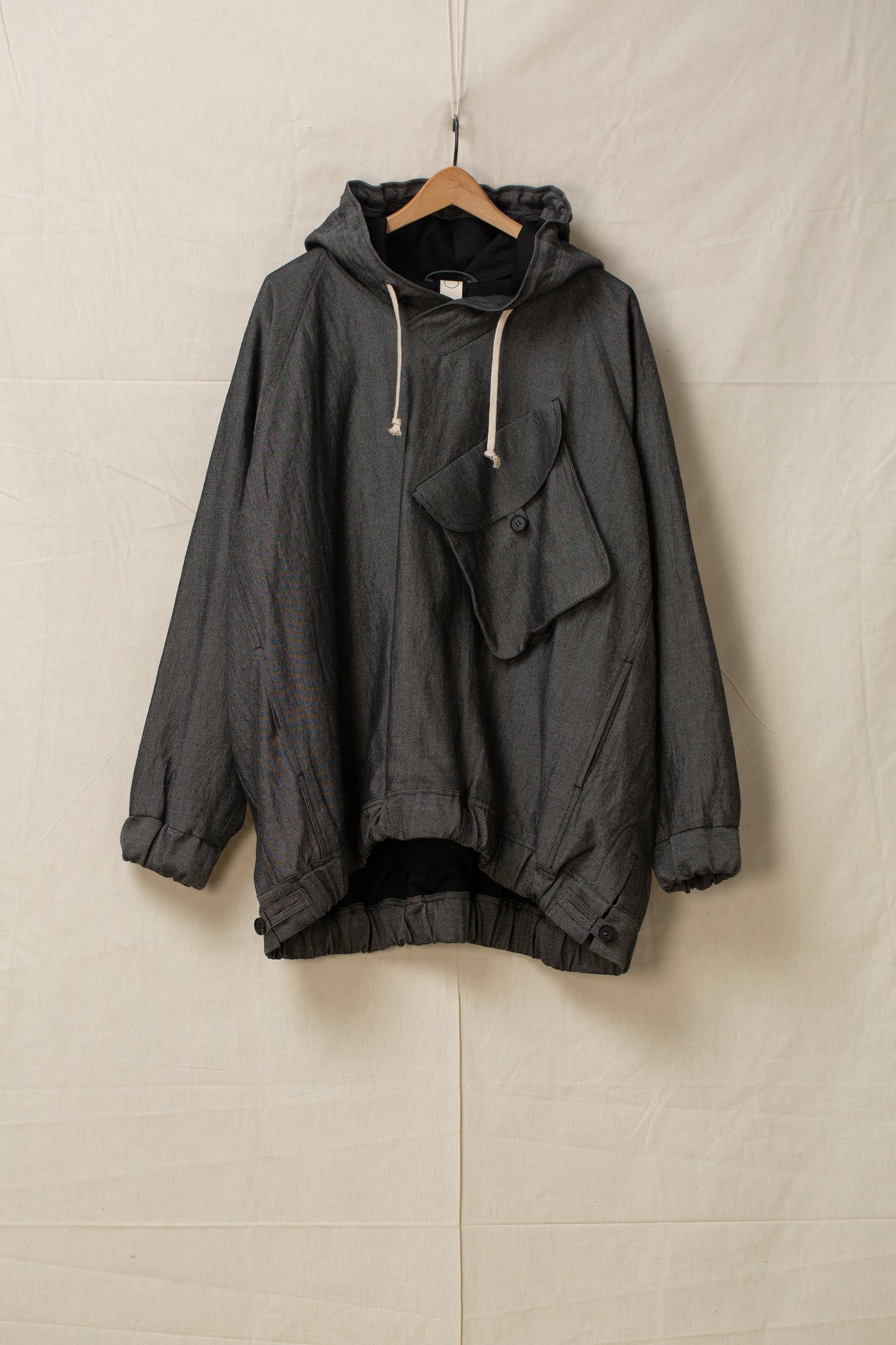 Hooded Pullover Jacket