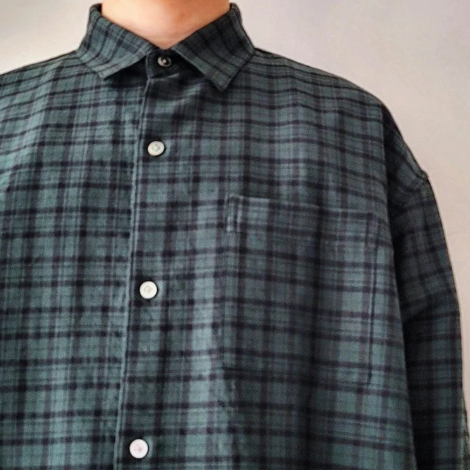 Plaid Wide Shirt