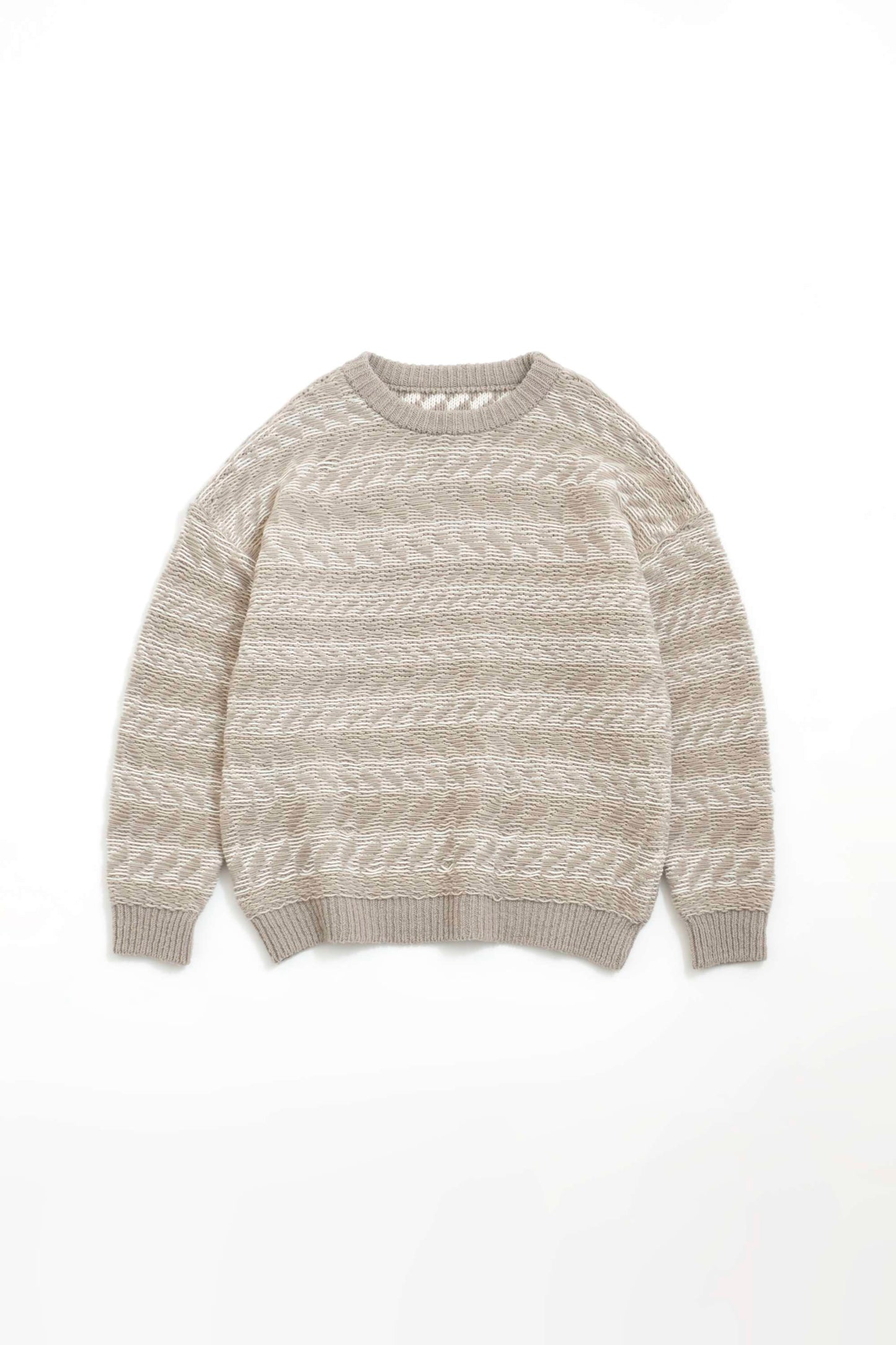 Inside out Knit Pullover