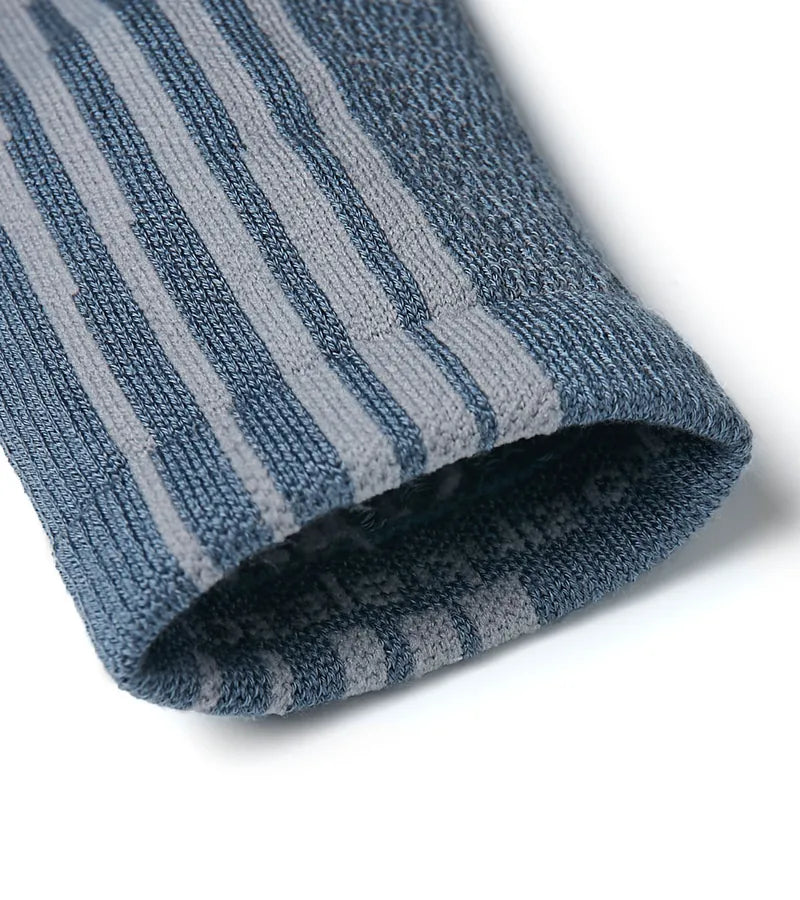 NOZZLEQUIZ / TENCEL™ Midcalf Socks (Blue)