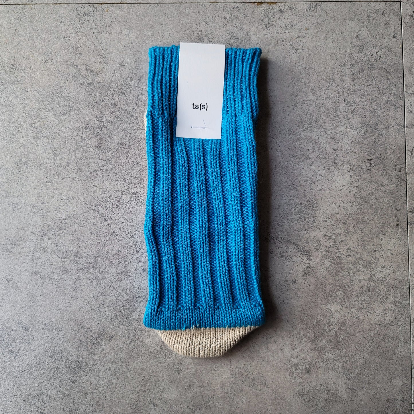 Unpaired Cotton Rib Sock