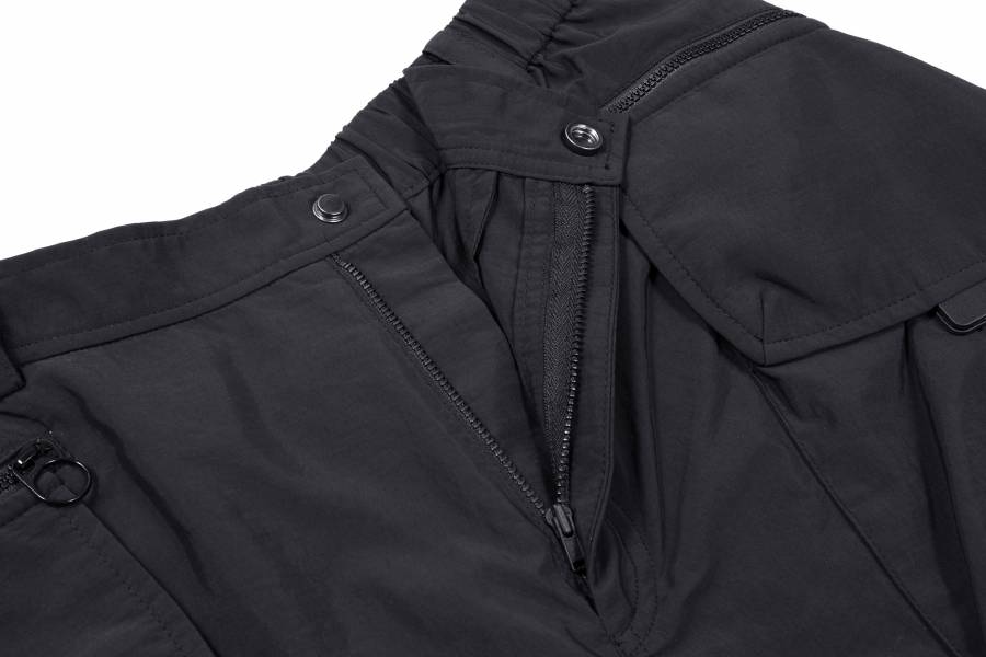 Tai Chi Pocket Shorts - Black