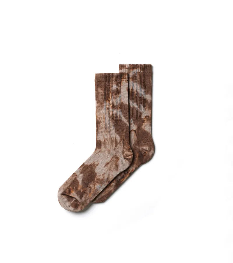 NOZZLEQUIZ / Spot Sulfur - Spot dye Crew Tech Socks