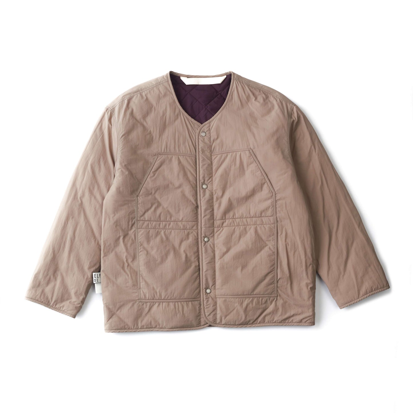 Maroon Merely Dual Mode Quilted Jumper