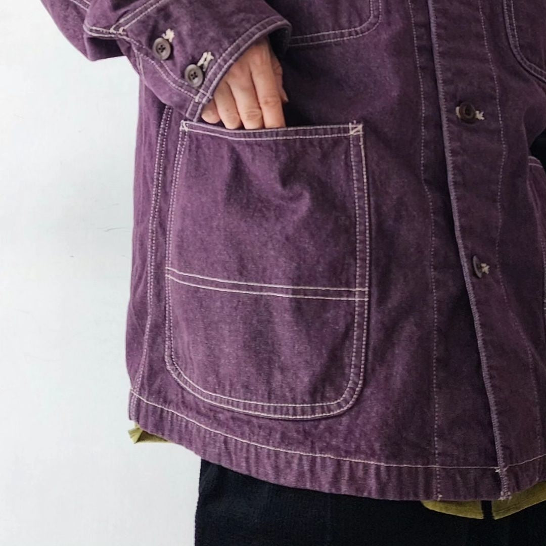 TS(S) / Bio Wash 12.oz Color Denim Cloth / Cover All Jacket