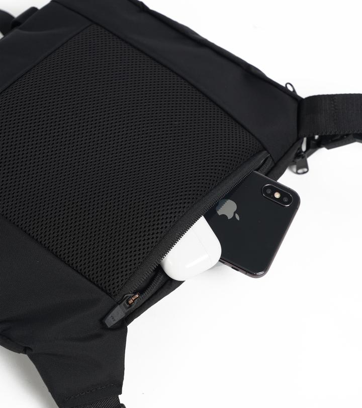 WB-M|Ecoya® Crossbody Bag Black