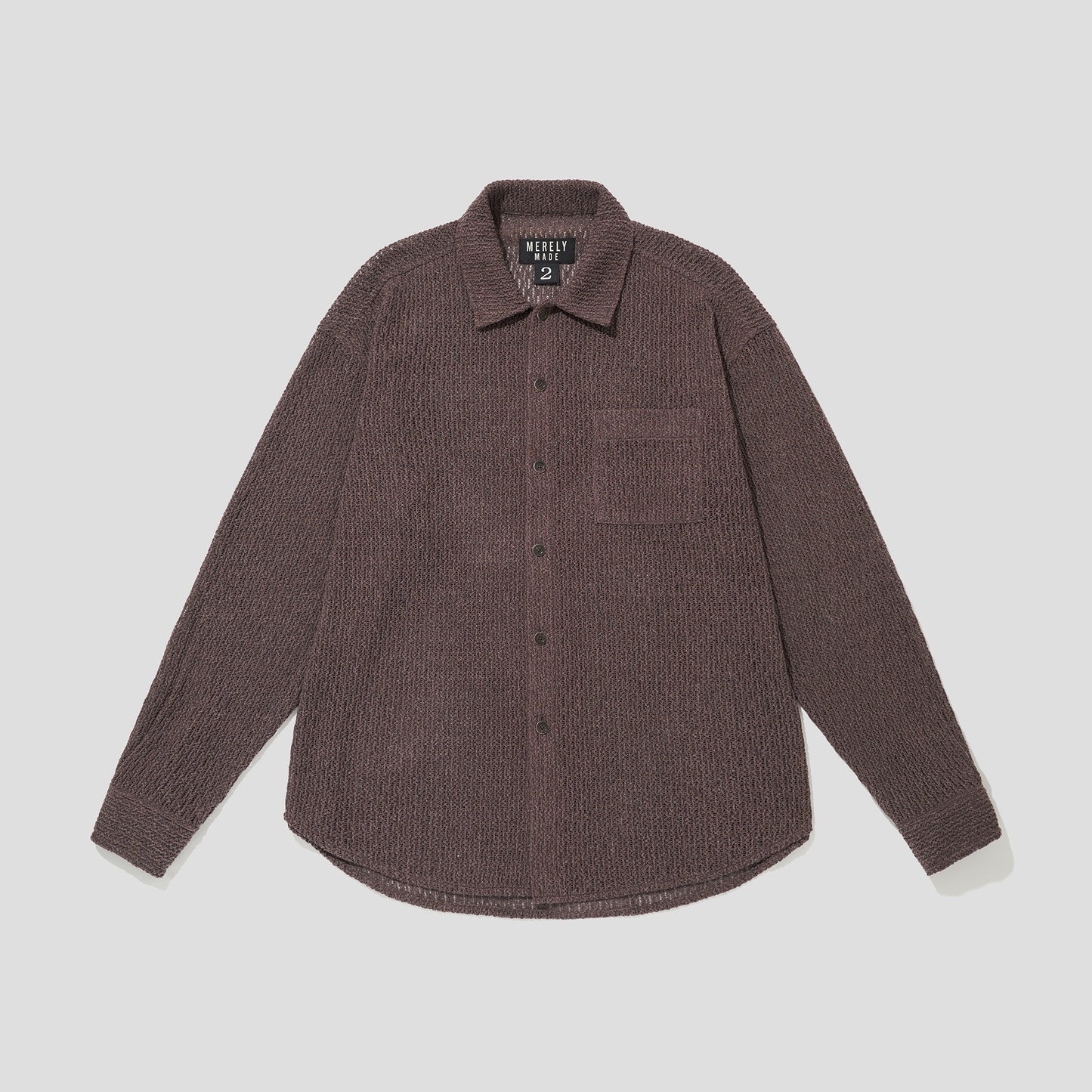 MERELY MADE / Merely Knitting Lazy Over Shirts