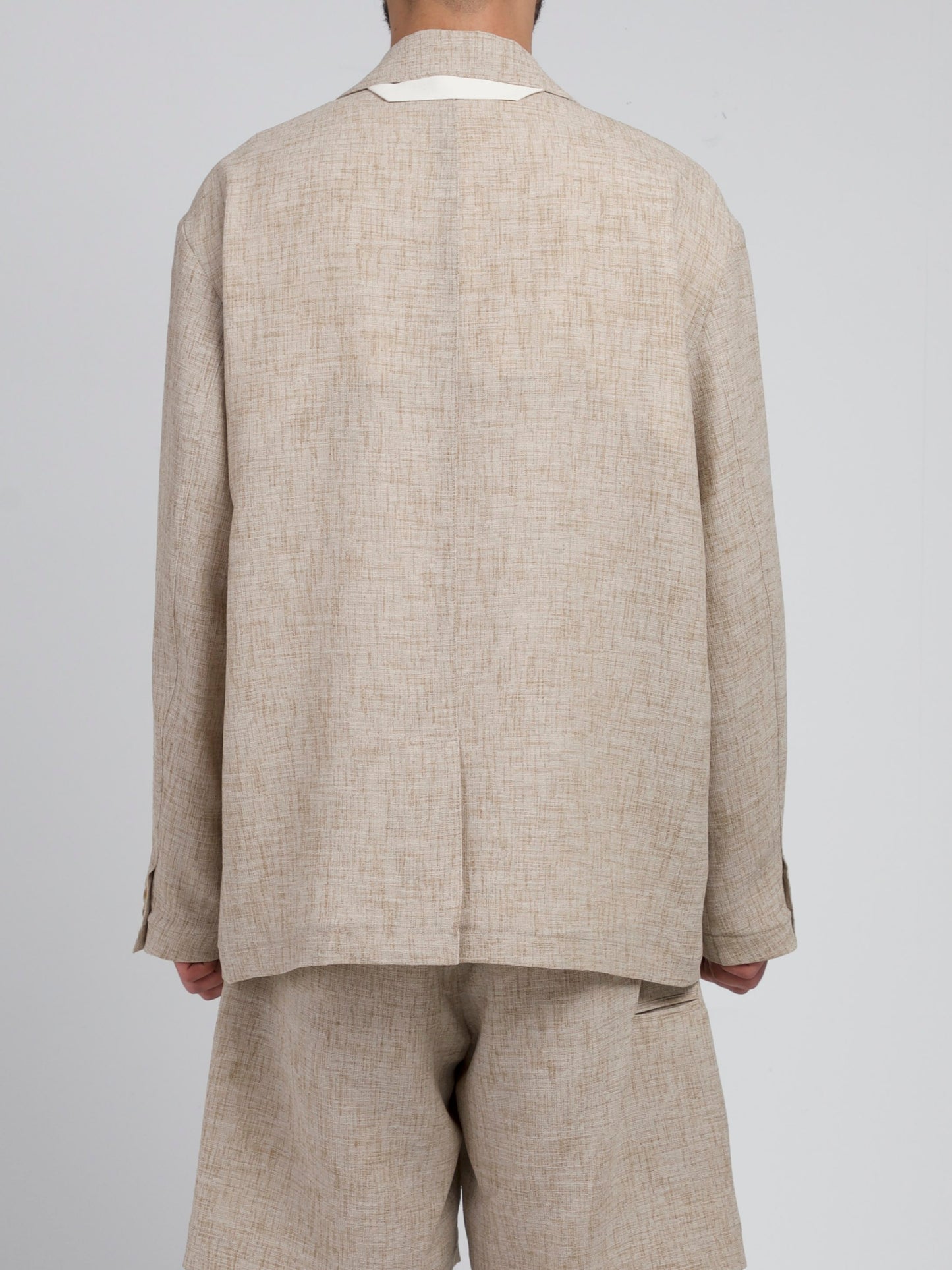 Mocha Brown Raqi Casual Jacket