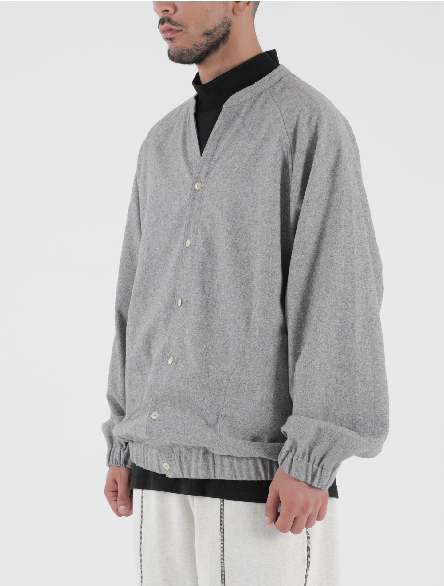 Greige Grey Mellow Raglan Shirt