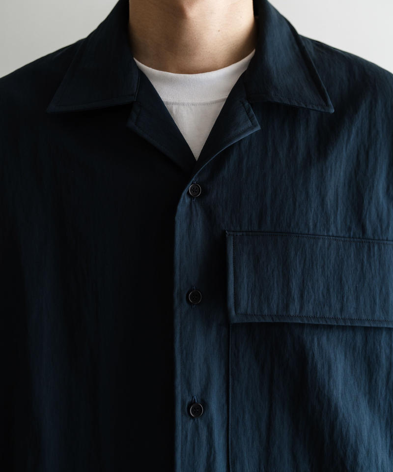 Multi Pocket Half Sleeve Shirts (Navy)