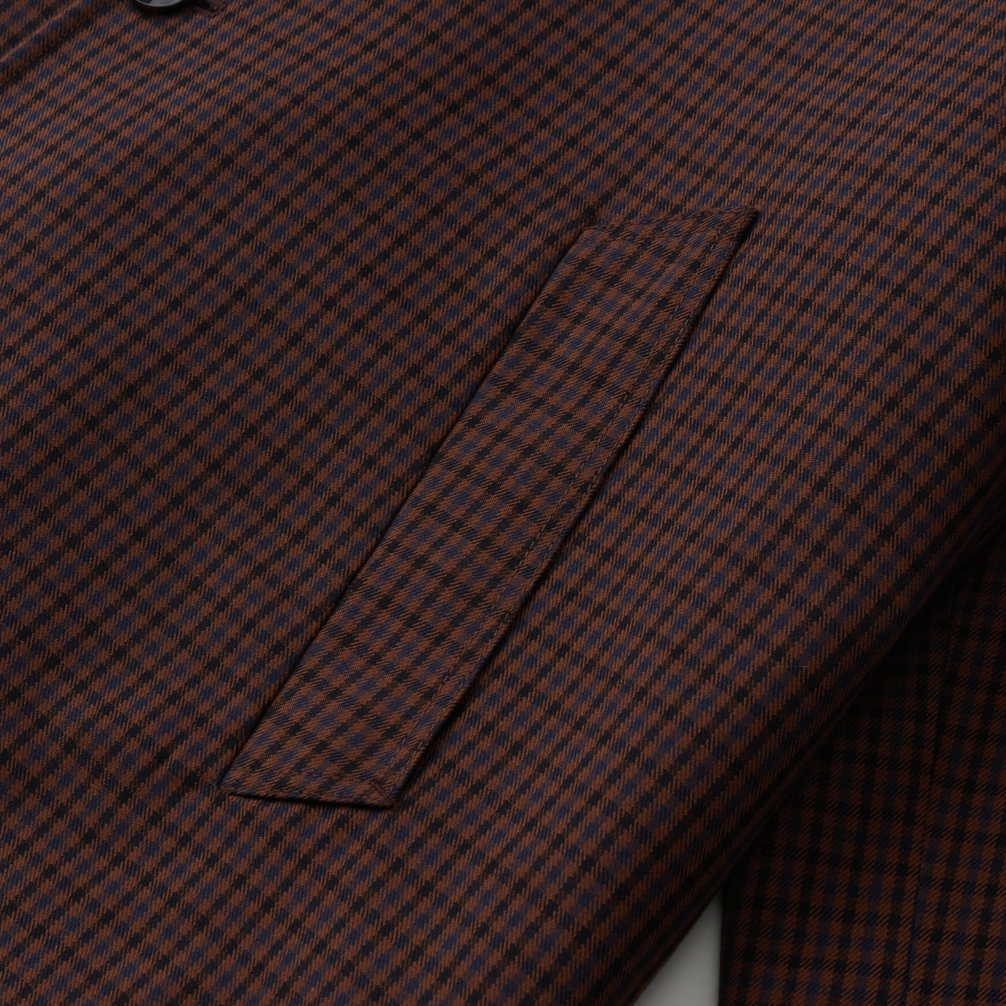 Chocolate Check Merely Premium Dual Mode Coat