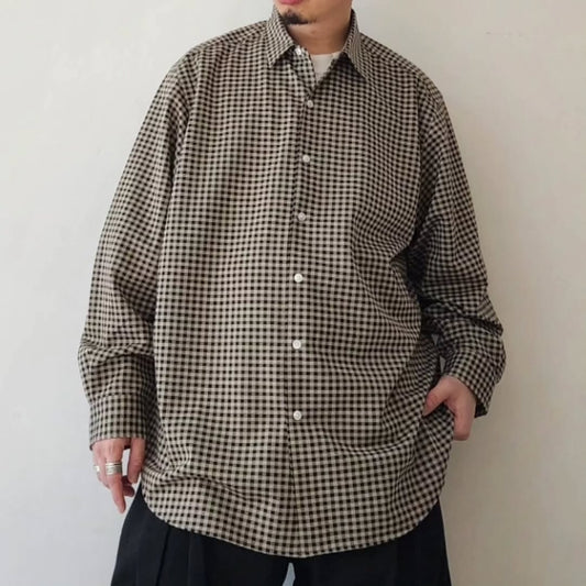 KANEMASA PHIL / 46G Atmosphere Gingham Check Shirt