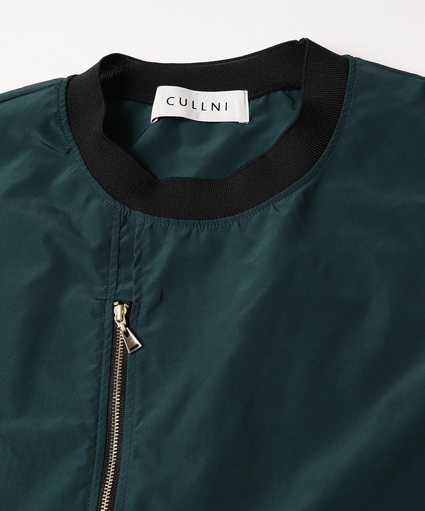 CULLNI / Front ZIP Taffeta Tee