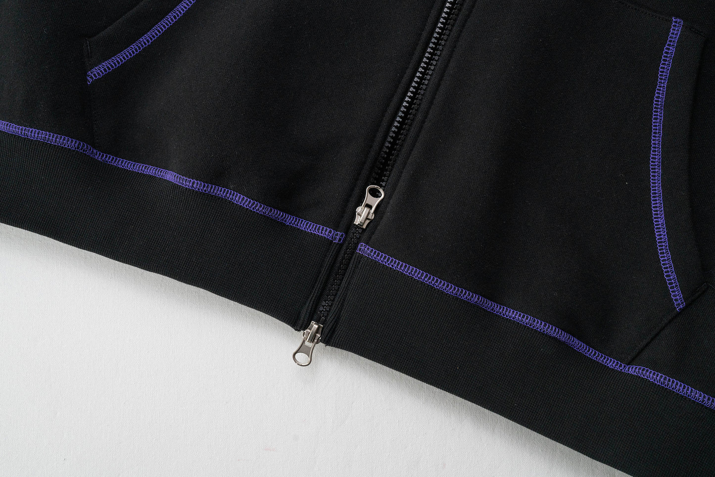 MERELY MADE / Black Merely Snug Zip-Up Hoodie