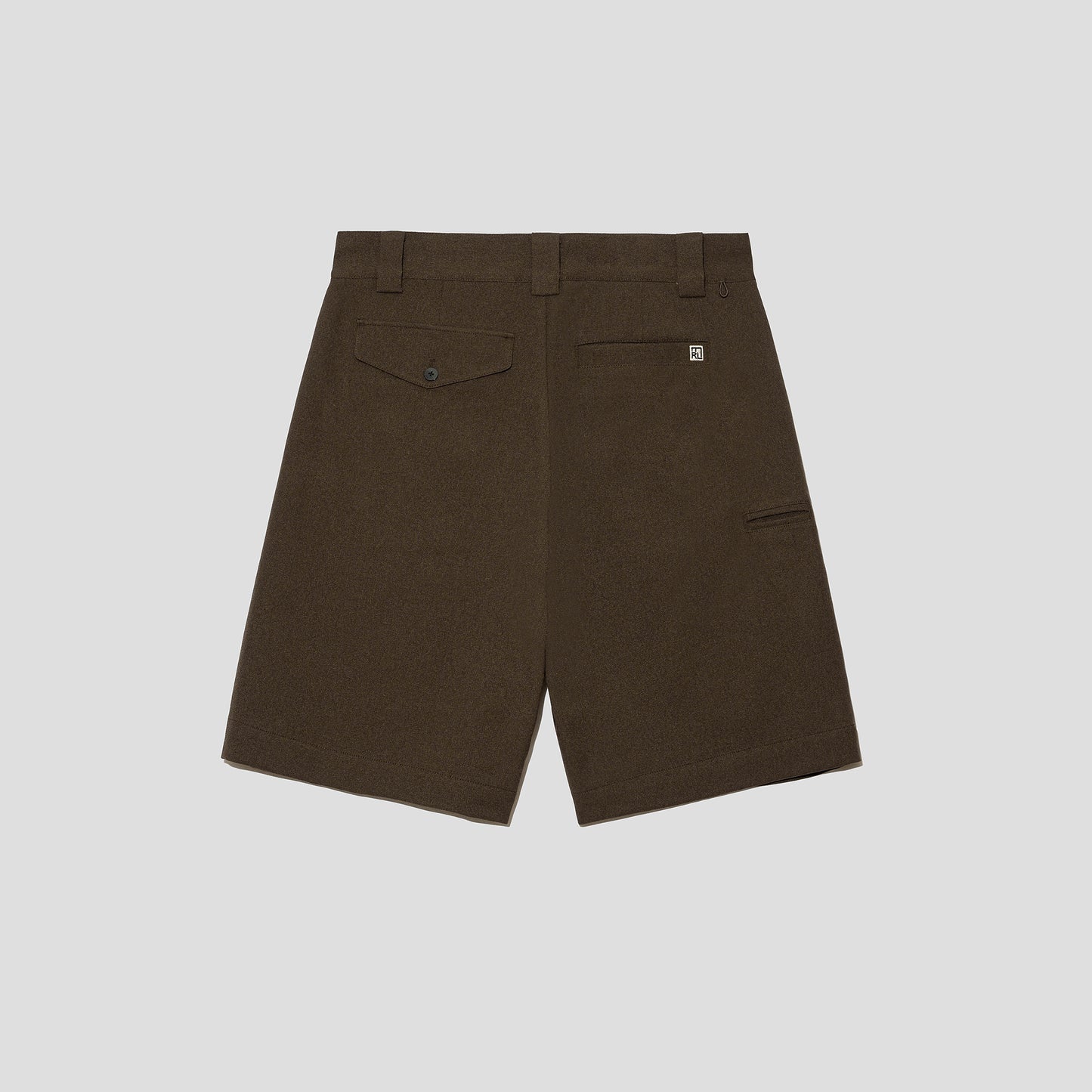 MERELY MADE / Melange Brown Merely Premium Safari Wide Shorts