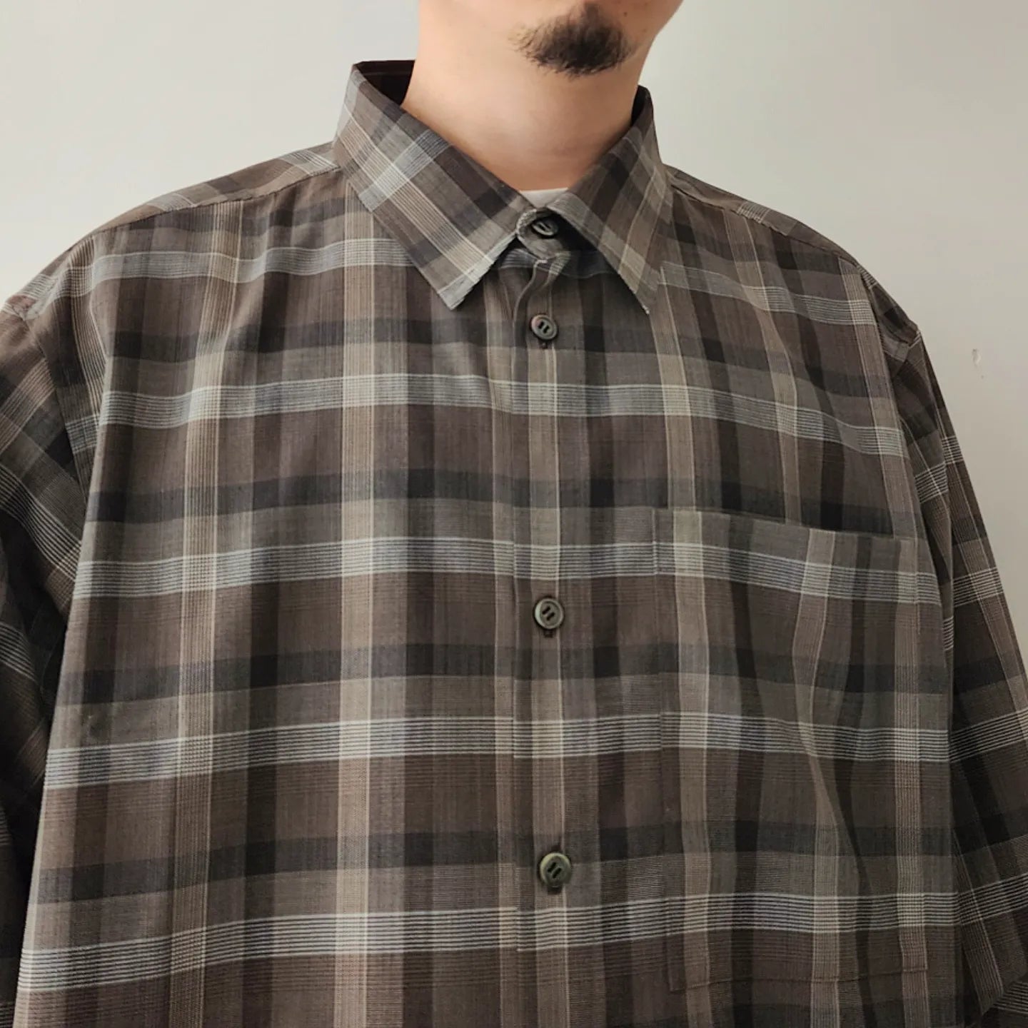 Baggy Check Shirt