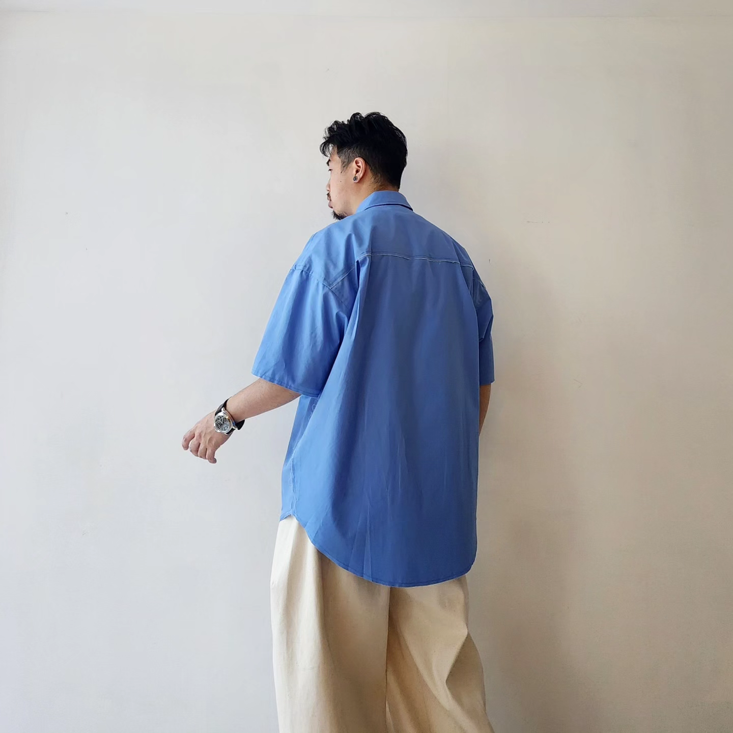 CODA / Blue Thomas Mason Poplin Deviation Shirt