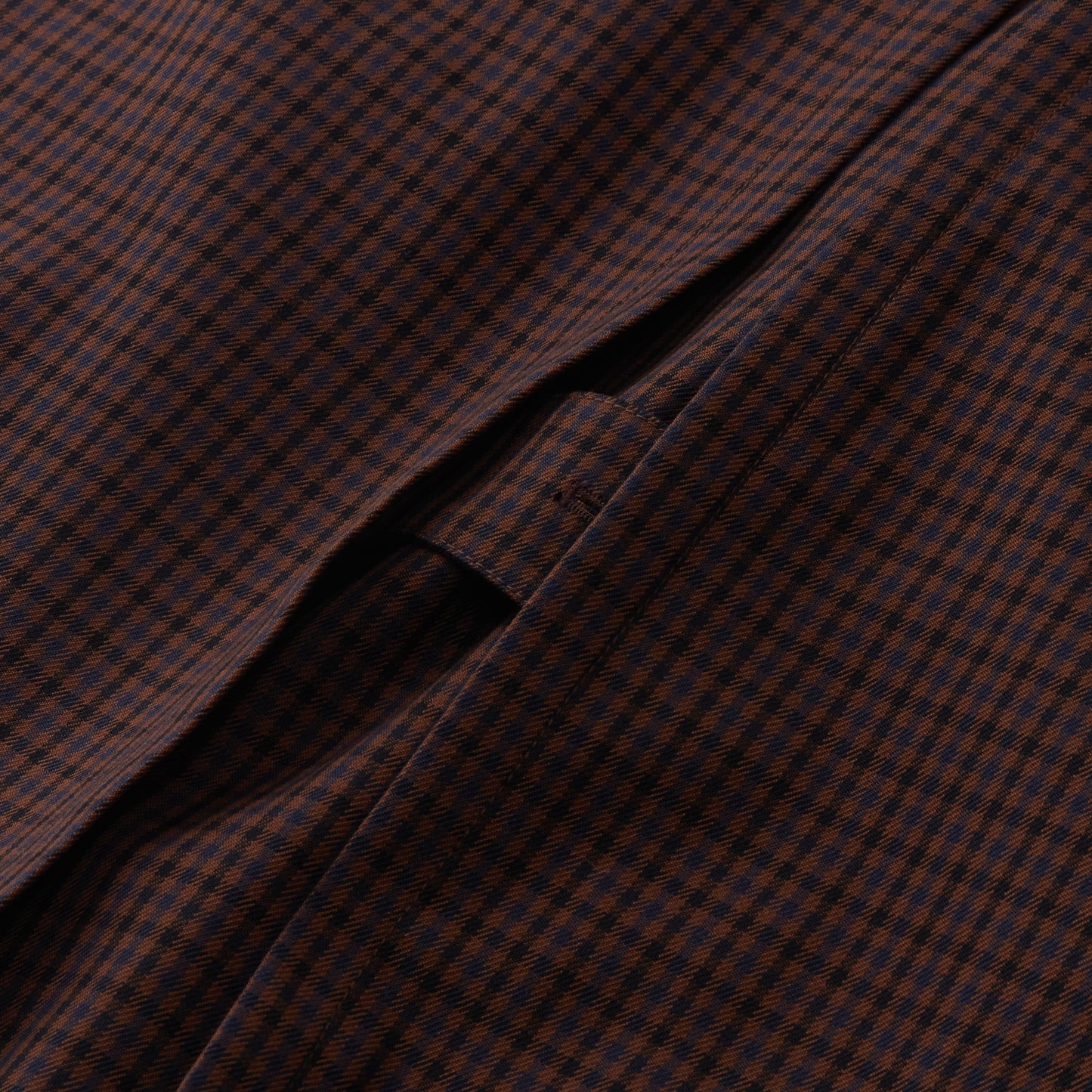 Chocolate Check Merely Premium Dual Mode Coat