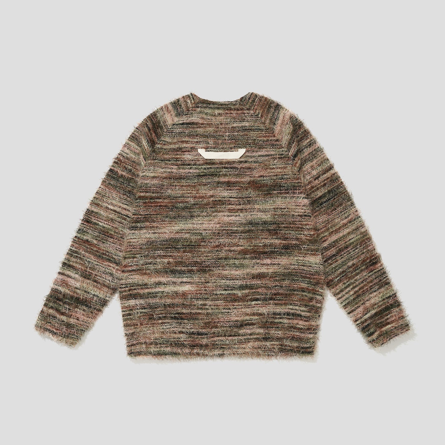 MERELY MADE / Merely Multi Stripe Rainbow Mohire Cardigan