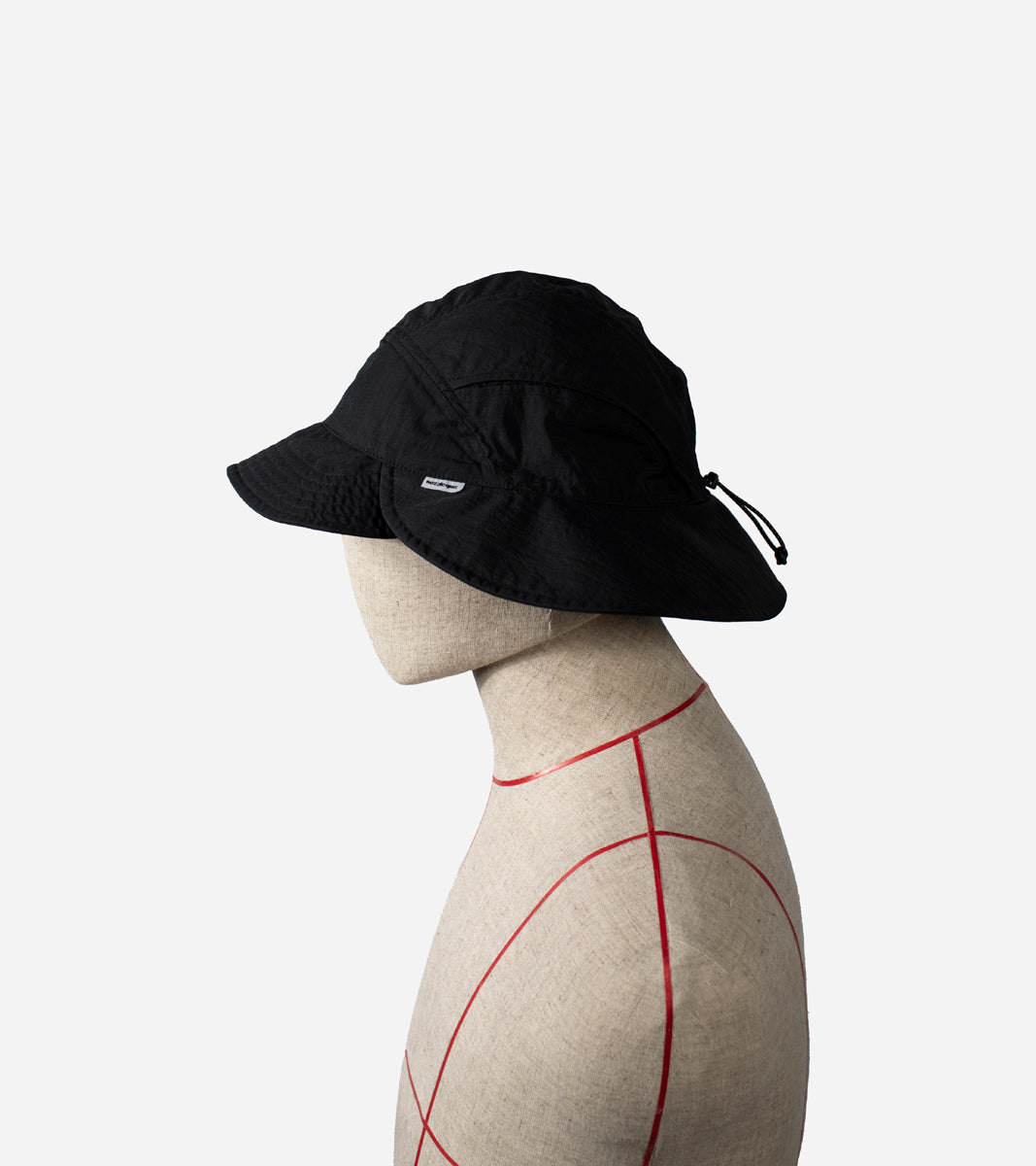 Black - Split Jungle Hat
