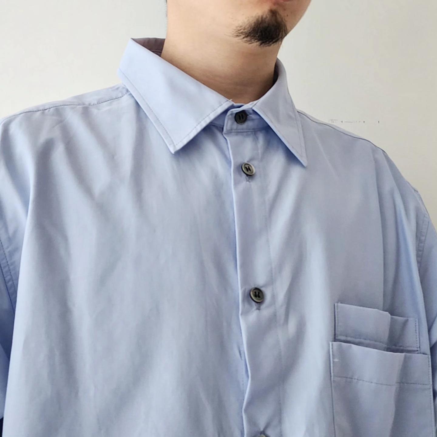 TREE AND BRANCH / Oversized Side Slit Shirket