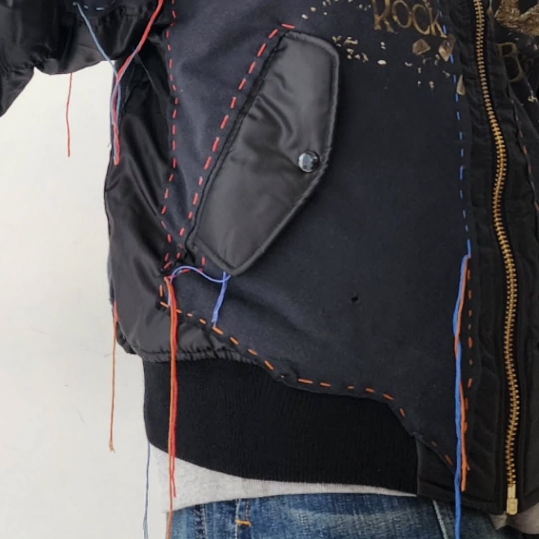 DISCOVERED / Band Tee Layered MA-1
