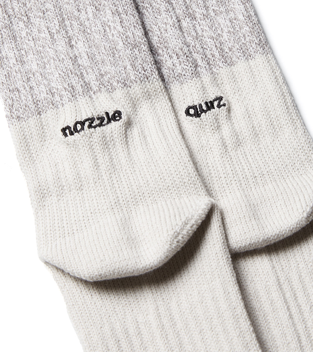 Hybrid Beige - Melange Parallel Socks