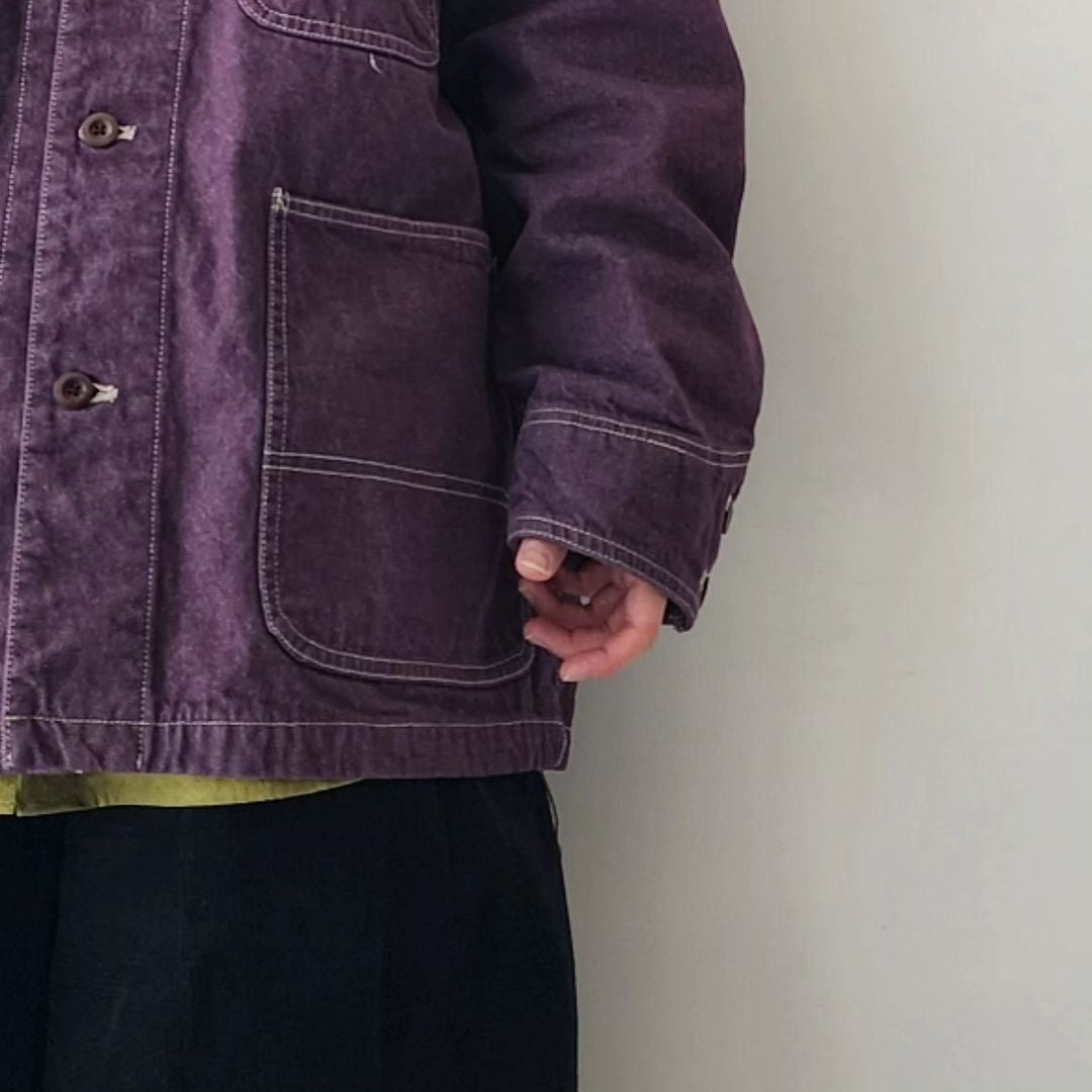 TS(S) / Bio Wash 12.oz Color Denim Cloth / Cover All Jacket